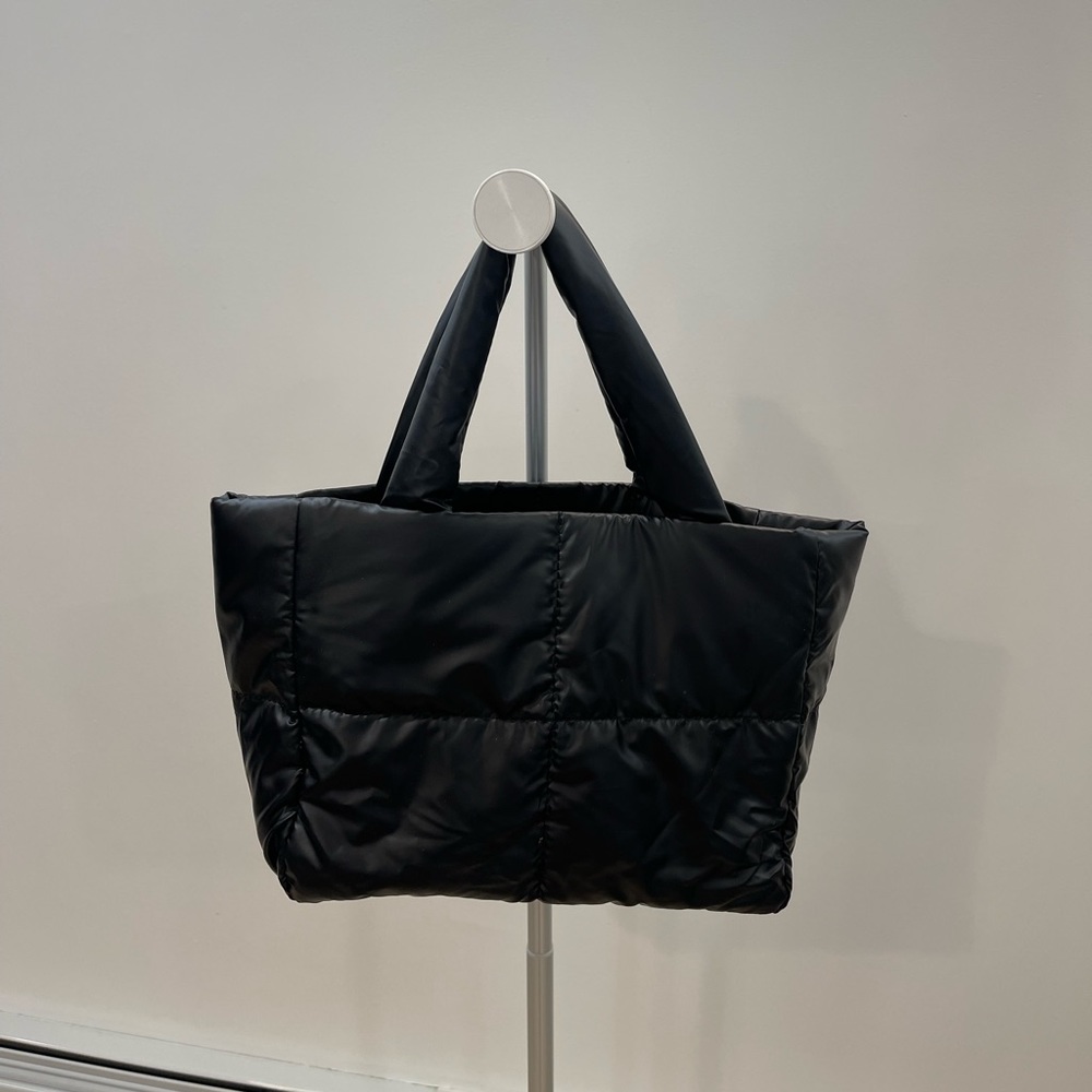 PLT. mini puffer tote bag